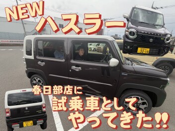 春日部にNEWハスラーがやってきた！！！